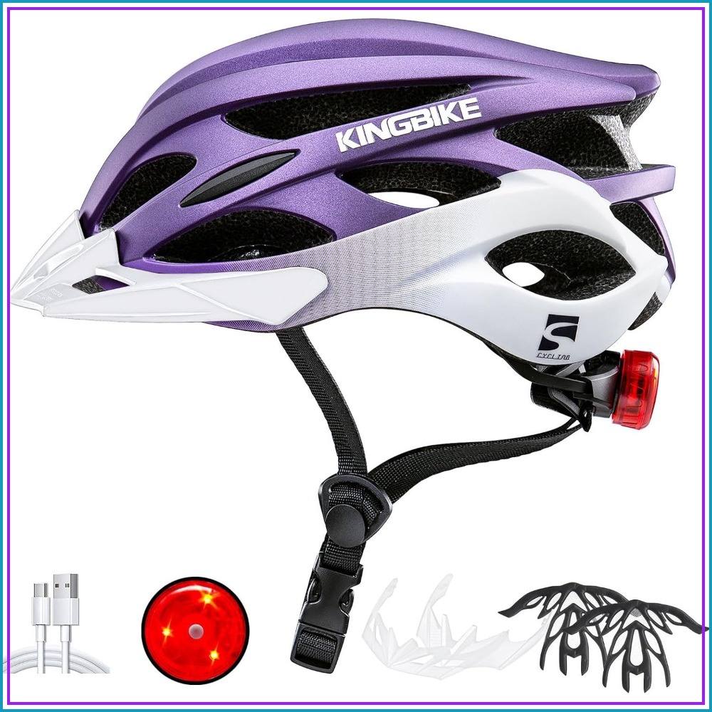 Mountain Biking Images - Kask rowerowy dla dorosłych i młodzieży,
