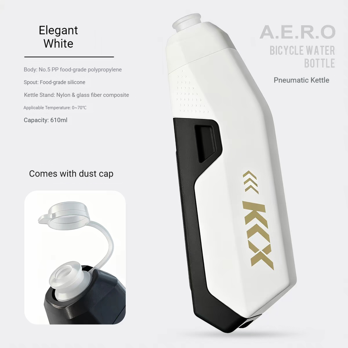 Mountain Biking Water Bottle - Bidon rowerowy o dużej pojemności 610