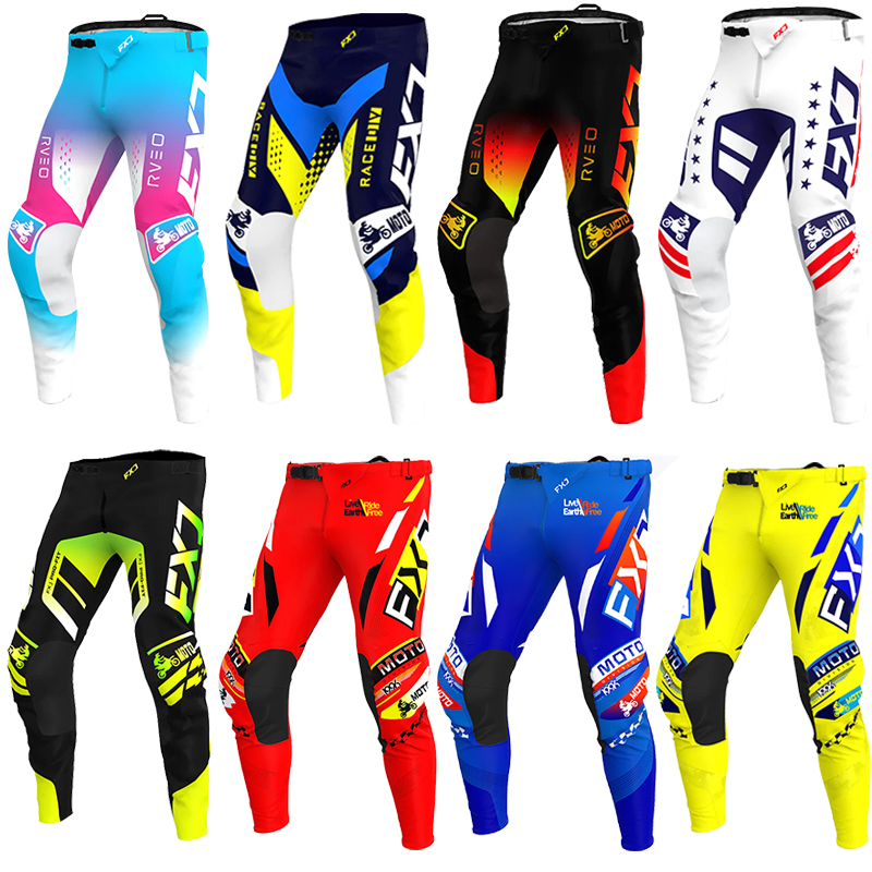 Mountain Biking Trails - Spodnie motocrossowe Dzieci nastolatki dorosłych Spodnie