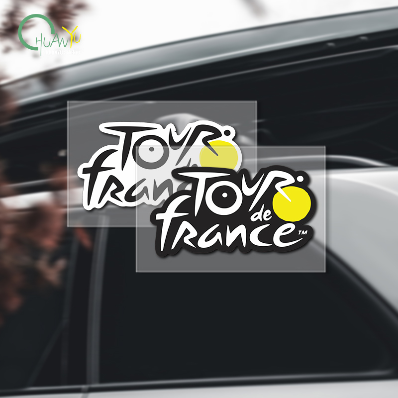 Mountain Biking France - Naklejka z logo Tour de France