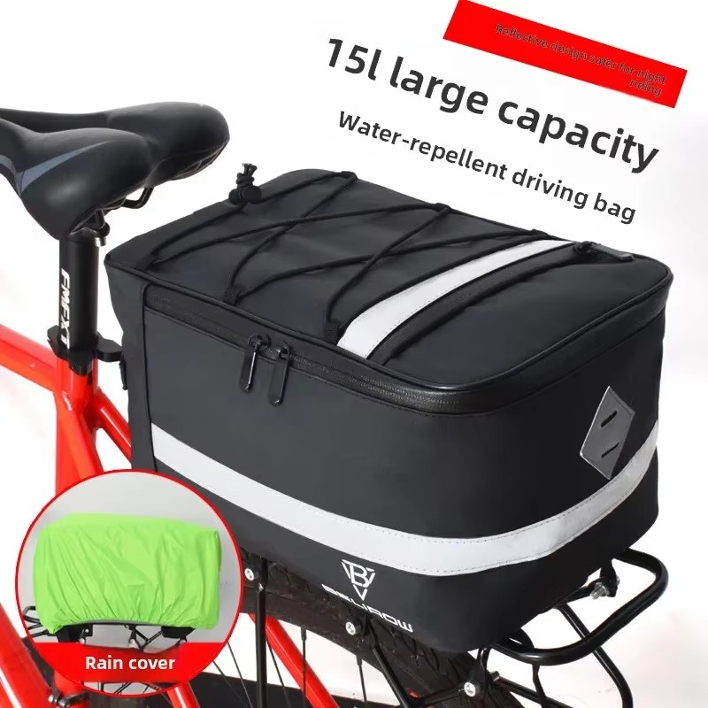 Mountain Biking Hip Pack - Torba rowerowa tylna 8L/15L, torba na