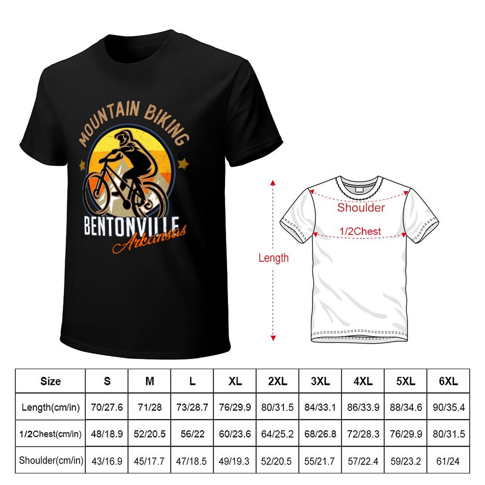Koszulka rowerowa górskowa Ben – Mountain Biking Bentonville Arkansas recenzja i cena