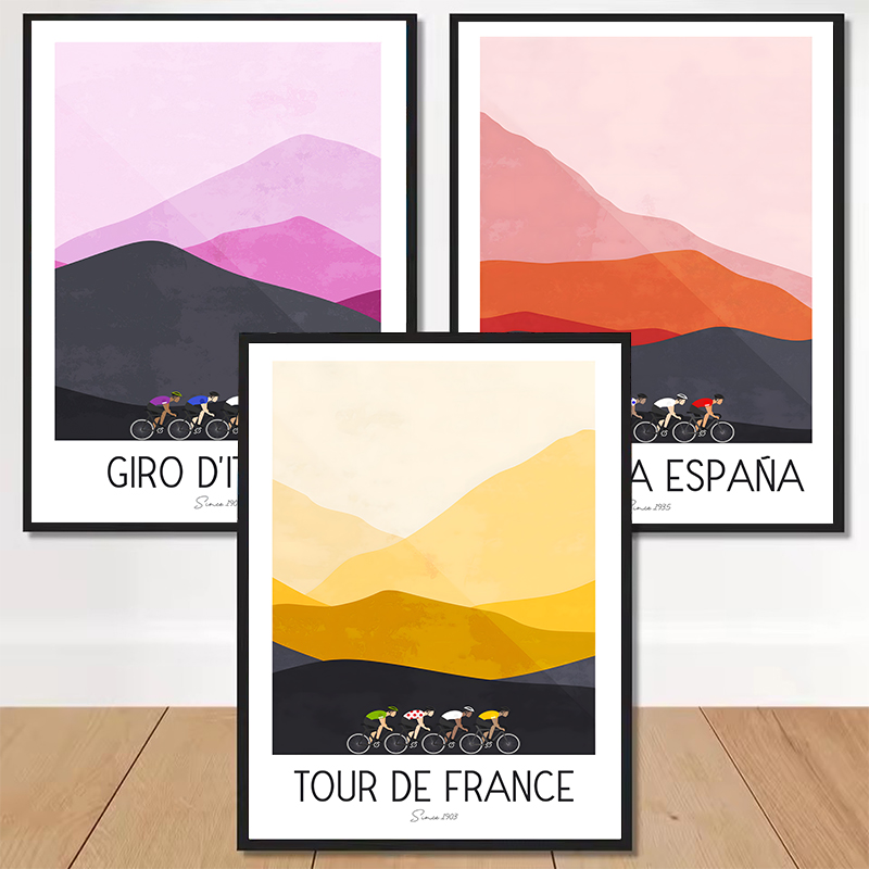 1 szt. bezramowy plakat z fran – Mountain Biking France recenzja i cena