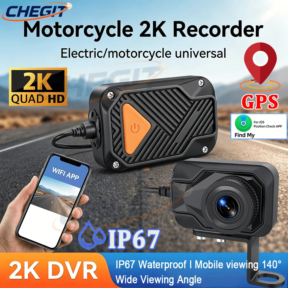 Kamera motocyklowa DVR 2K HD W – Mountain Biking Images recenzja i cena