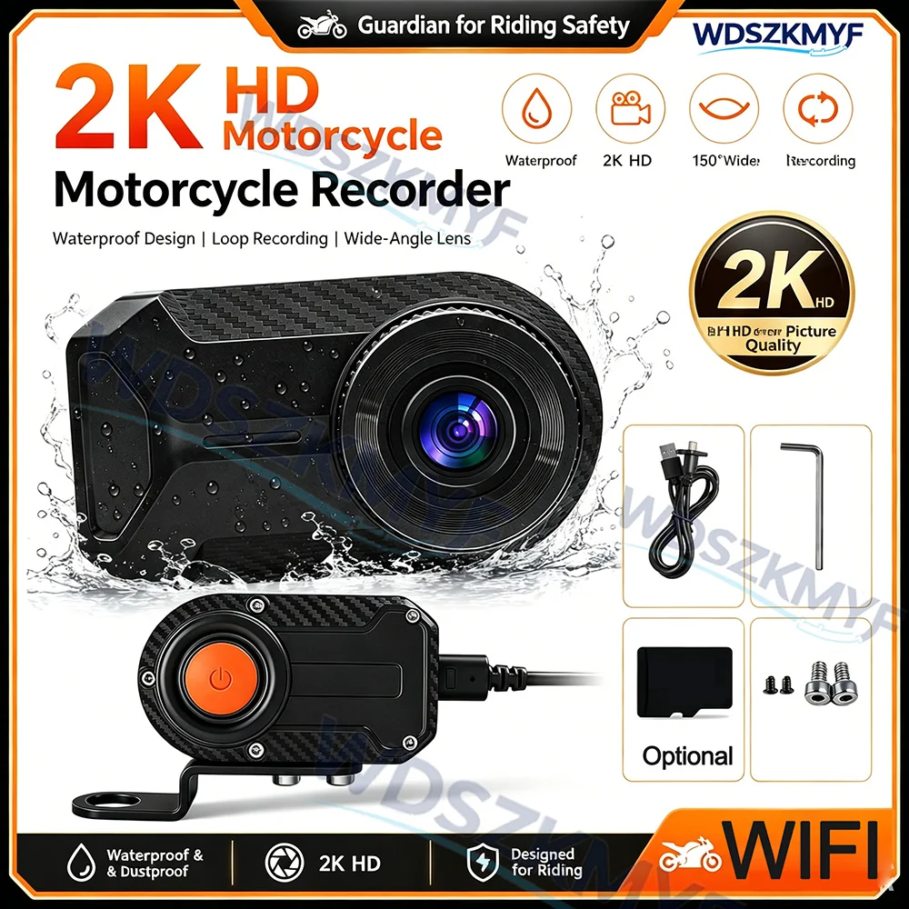 Kamera motocyklowa 2K HD, wide – Mountain Biking Images recenzja i cena