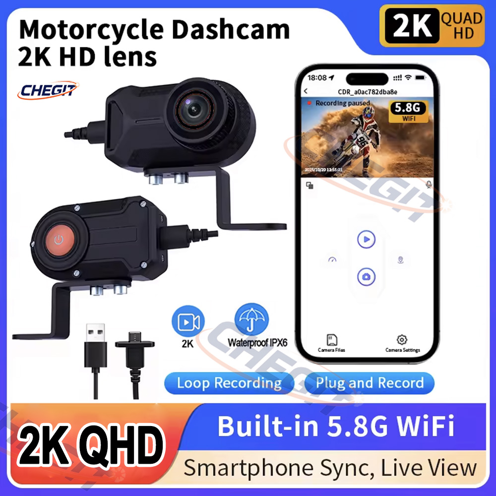 Rejestrator motocyklowy DVR 2K – Mountain Biking Images recenzja i cena