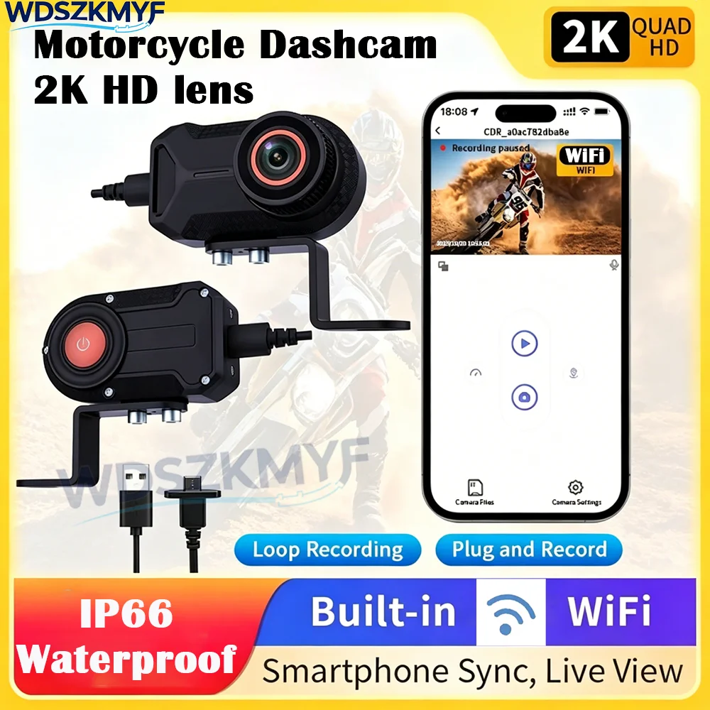 Kamera motocyklowa IP66 Nowa 2 – Mountain Biking Images recenzja i cena