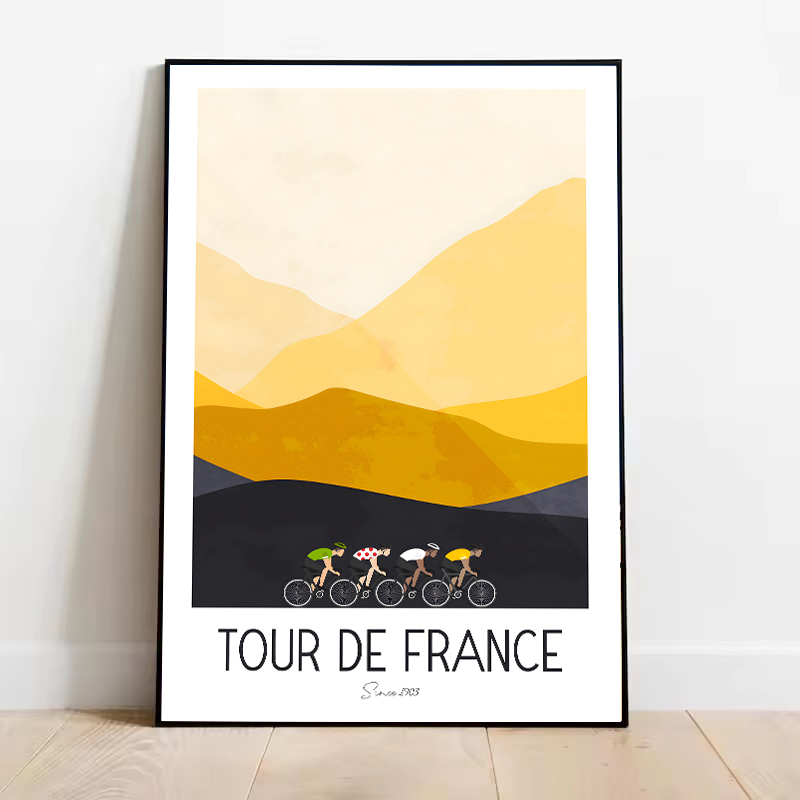 Akwarelowa Wyścigowa Gra Kolar – Mountain Biking France recenzja i cena