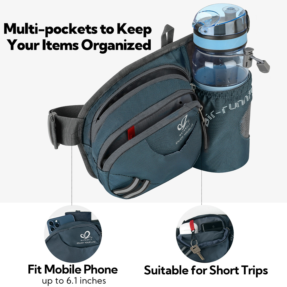 WATERFLY Fanny Pack Waist Bag  – Mountain Biking Hip Pack recenzja i cena