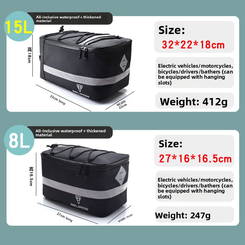 Torba rowerowa na bagażnik 8L/ – Mountain Biking Hip Pack recenzja i cena