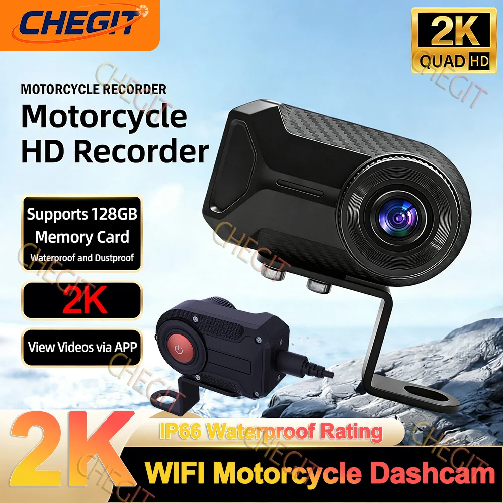 Rejestrator motocyklowy 2K HD  – Mountain Biking Images recenzja i cena